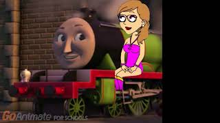 Erika Love Henry The Green Engine In Steamwork Of Sodor.
