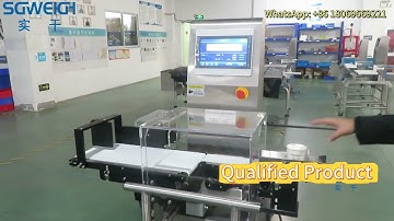 Online Dynamic Conveyor Checkweigher High-Precision Sorting Checkweigher