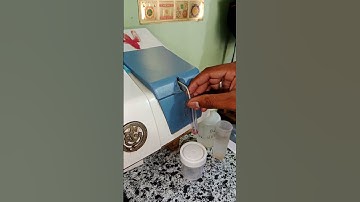 Semi auto analyzer Biochemistry test  Random blood sugar test End point test//#song #science #micro