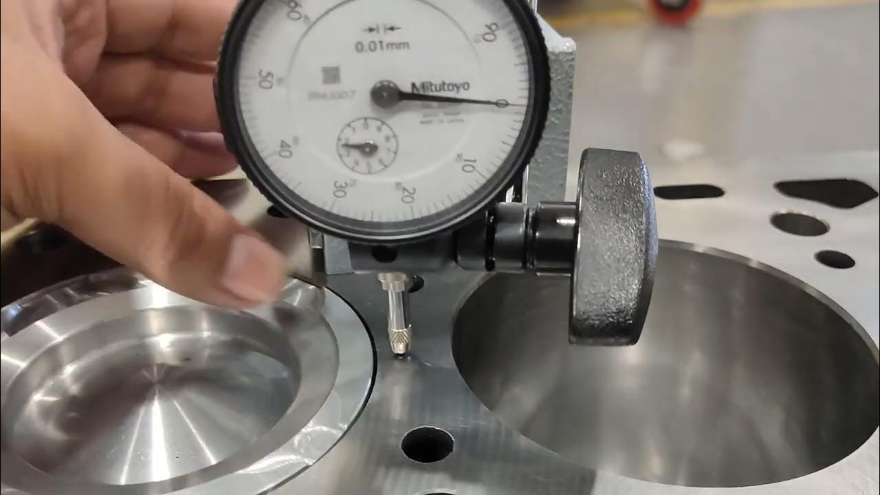 Piston Protrusion check for head gasket. YouTube