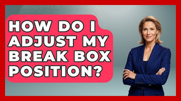 How Do I Adjust My Break Box Position? - Billiards Hustlers