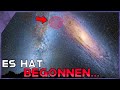 Es hat begonnen andromeda und milchstrae kollidieren