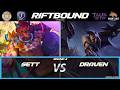 Sett VS Draven  [Summoner Skirmish Riftbound Gameplay Round 4]