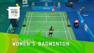Women's Badminton - Highlights | Nanjing 2014 Youth Olympic Games