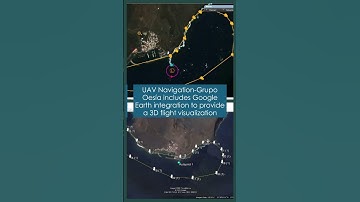 GOOGLE EARTH integrated with our GCS SOFTWARE Visionair