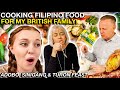 Cooking Filipino Food For My British Family! (First Time Trying Adobo, Sinigang & Turon)