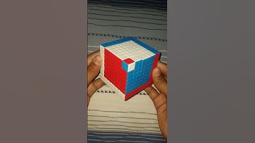 Cube in a Cube in a Cube Pattern on 8x8 Rubik