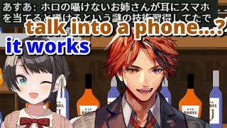 Roberu Tries Subarus Trick to do ASMR Voice [Holostars/EN Subbed]