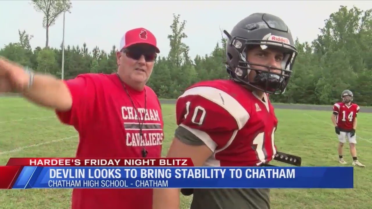 Hardee's Friday Night Blitz Preview : Chatham's Bruce Devlin looks to bring stability to the program