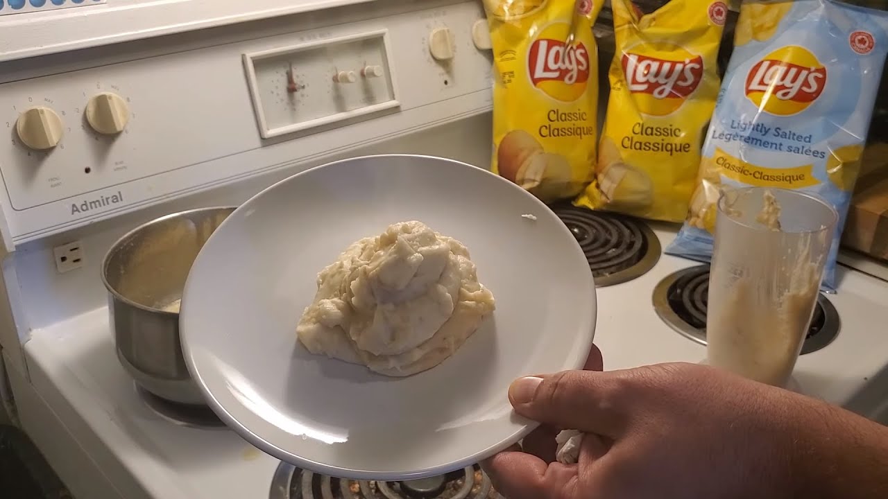 Lays Mashed Potato Chip Challenge YouTube