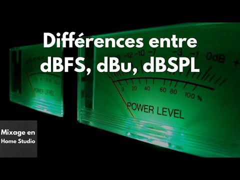 Vidéo: Quelle est la différence entre dB et DB SPL ?