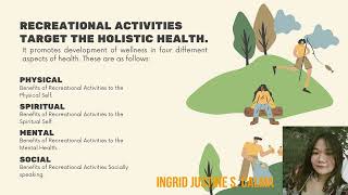 Group 3 (Module 2) Topic: Lesson 3 - Benefits of Recreational Activities