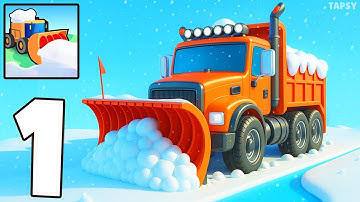 ❄️Clean Snow 3D Gameplay Walkthrough Part 1 – Clear the Snow! (Android,iOS)