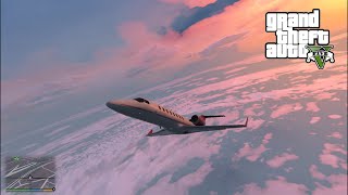 How High can you fly a PRIVATE JET IN GTA 5...!!!