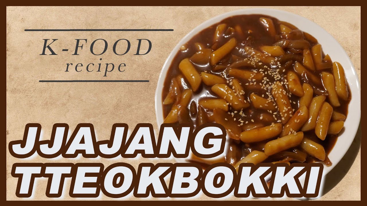 Jjajang Tteokbokki - Doobydobap