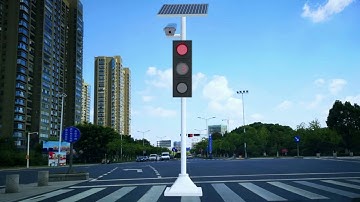 How are traffic countdown timers work with vehicle detectors