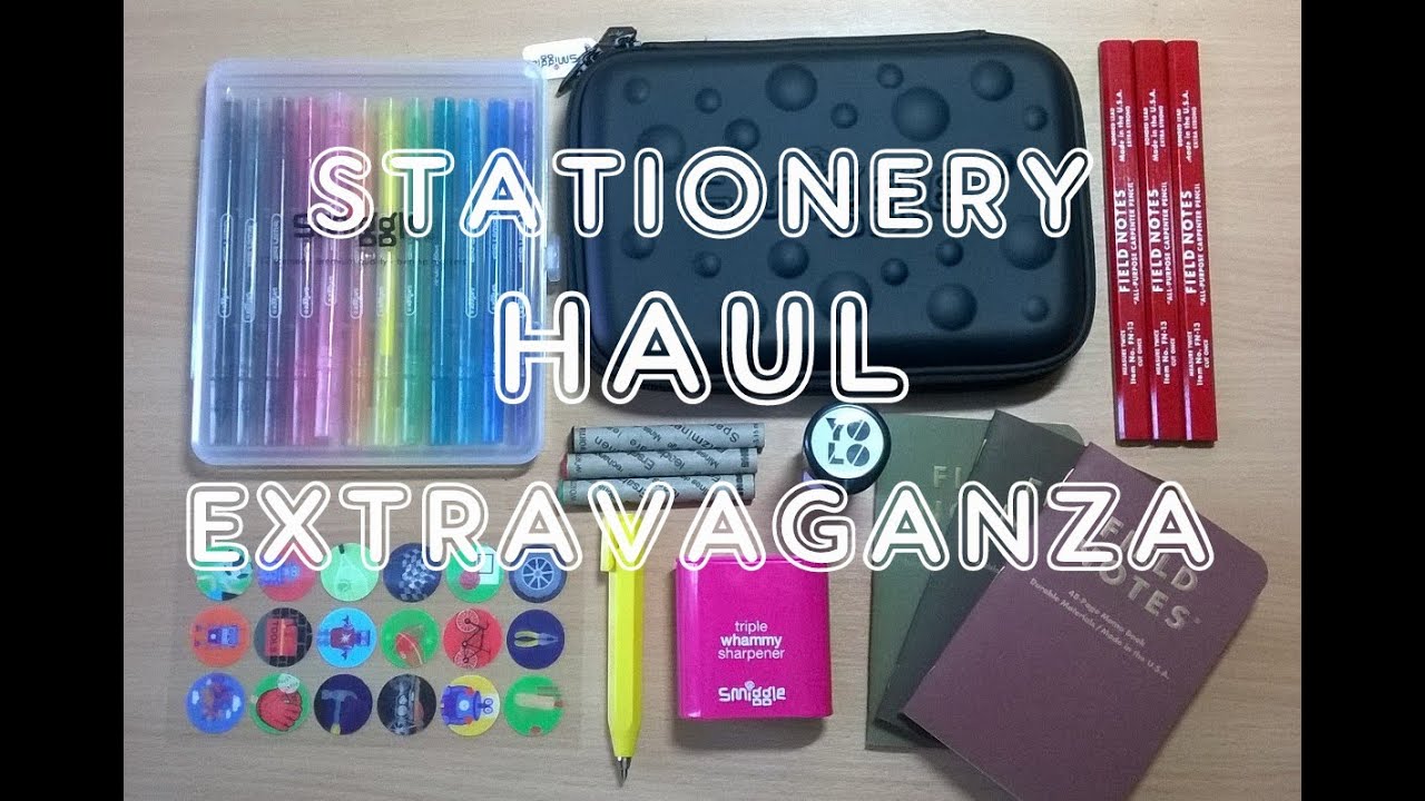 Stationery Haul!! YouTube