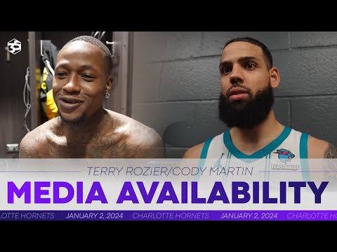 Hornets vs Suns: Terry Rozier & Cody Martin Postgame Media Availability | 12/29/2023