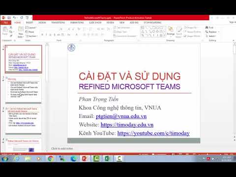 Hướng dẫn cài đặt và sử dụng Refined Microsoft Teams cho Bulk Import nhiều tài khoản học viên