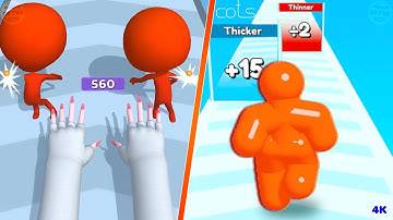 Plaster Run vs Tall Man Run ​- All Levels Gameplay iOS,Android Gameplay (part 11)