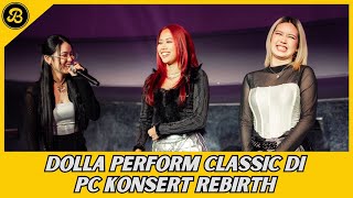 DOLLA PERFORM 'CLASSIC' DI PC KONSERT DOLLA REBIRTH THE EXPERIENCE DI PLANETARIUM