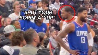 LEAKED Audio Of Russell Westbrook Trash Talking Kevin Durant & Nurkic: “Shut Your Sorry A** Up”👀