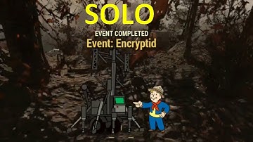 SOLOING THE IMPOSTER SHEEPSQUATCH - Fallout 76 Solo Encryptid Event