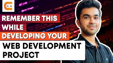 Remember This While Developing Your Web Development Project | Project Ideas | Coding Ninjas