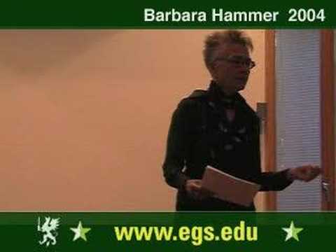 Barbara Hammer. Film, Creativity and Process. Lecture Video 2004 1/3