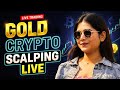 Live Scalping Session | BTC, Gold & Crude Oil | 13 April |