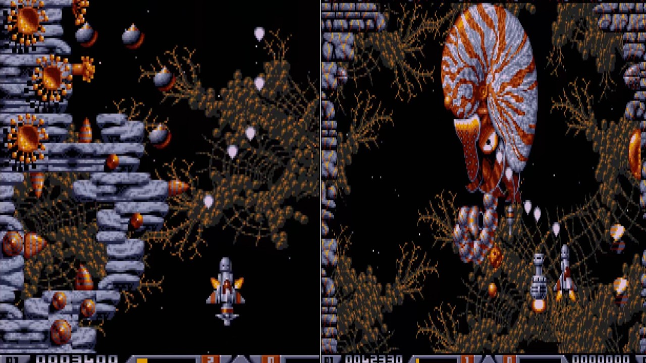 FULLSCREEN SHARP X68000 Xenon 2 Megablast SPECIAL ORIGINAL Imagewo Mirrorsoft Epic Bitmap 90 X 68000