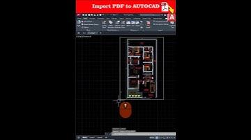 How to convert PDF to AutoCAD | PDF TO DWG Convert With Actual Scale  | AutoCAD PDF to DWG in Hindi