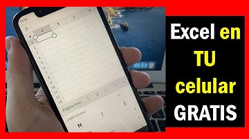 Como TENER Excel en el CELULAR