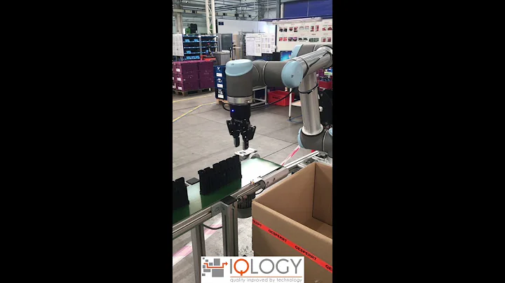 Automated collaborative palletizing with Universal Robot 10