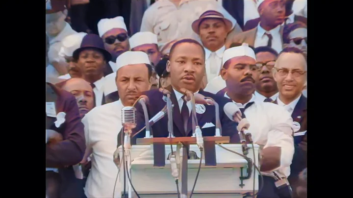 (Colorized/Restored) "I Have A Dream Speech" by Martin Luther King Jr. August 28, 1963. #BLM