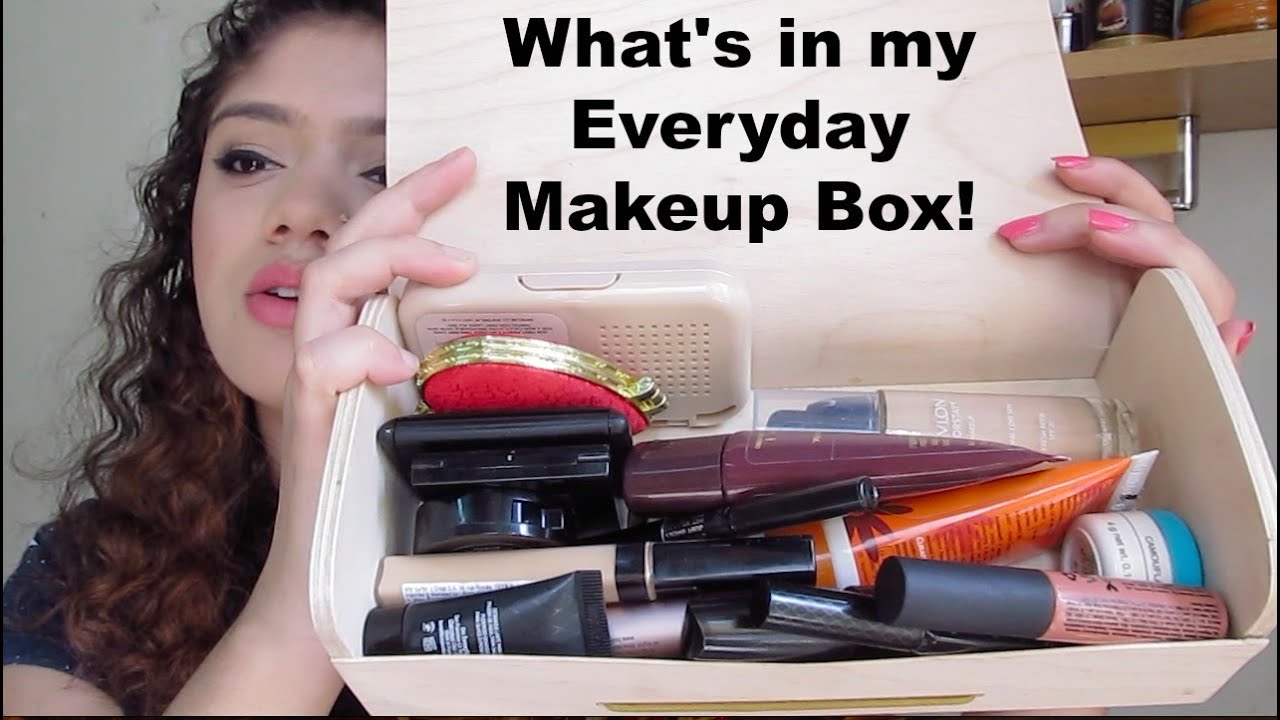 What's in my Everyday Makeup Box?! YouTube