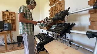 Techno Performance - 146bpm - Elektron Maschines and Modular Synth