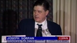 Joe Sobran at Separation of Church and State Conference - 1996 by Pine Tree 949 views 8 years ago 1 hour, 1 minute