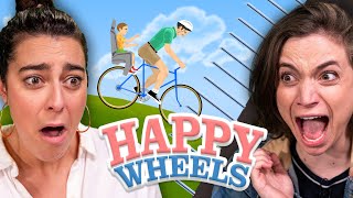 Our First Time Playing Happy Wheels screenshot 4