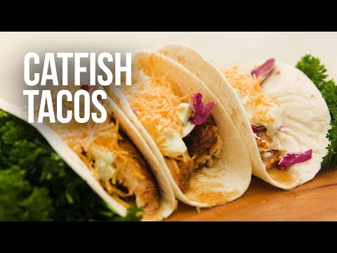 How to Make Blackened Catfish Tacos Recipe on the Grilla Pellet Smoker