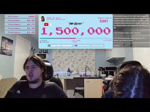 Saying Mrbeast 3 Million times | Live 24/7 | Day 41.1