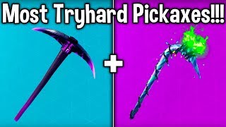 10 MOST TRYHARD PICKAXES in CHAPTER 2! (Fortnite Sweaty Harvesting Tools)