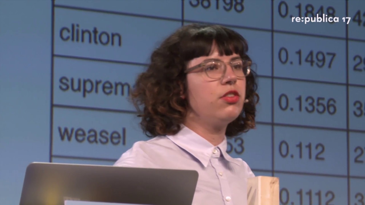 rp13095 re:publica 2017 - Caroline Sinders: Emotional Trauma, Machine Learning and the Internet