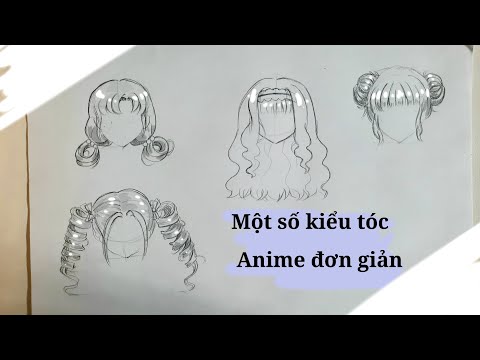 Video CÙNG NHAU VẼ TÓC ANIME GIRL PHẦN 4 | Cách vẽ tóc anime... - youtube