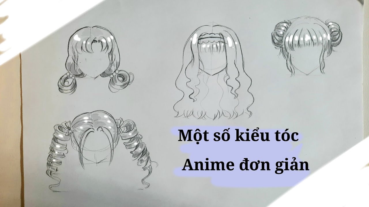 29 Cách Vẽ Tóc Anime Nữ Đẹp mới nhất 02/2023 - Vik News