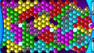 Bubble Shooter Game New Levels Update Clouds | Bubble Shooter 2 Gameplay Level 74-76 screenshot 5