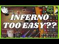NO PRAYER FLICKING INFERNO!! Mage Tank Rob Style v2!