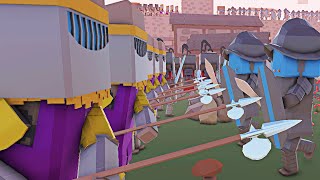 Can Medieval KNIGHTS Hold Walls VS VIKING INVASION!? screenshot 4