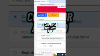 Como COMPRIMIR UN ARCHIVO PDF Gratis - REDUCIR EL PESO de Un PDF #pdf #tutoriales