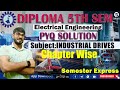 #pyq Solution🔥5TH SEM DEE| Chapter Wise | INDUSTRIAL DRIVES | 5+Years MCQ 😱#wbscte #5thsemester